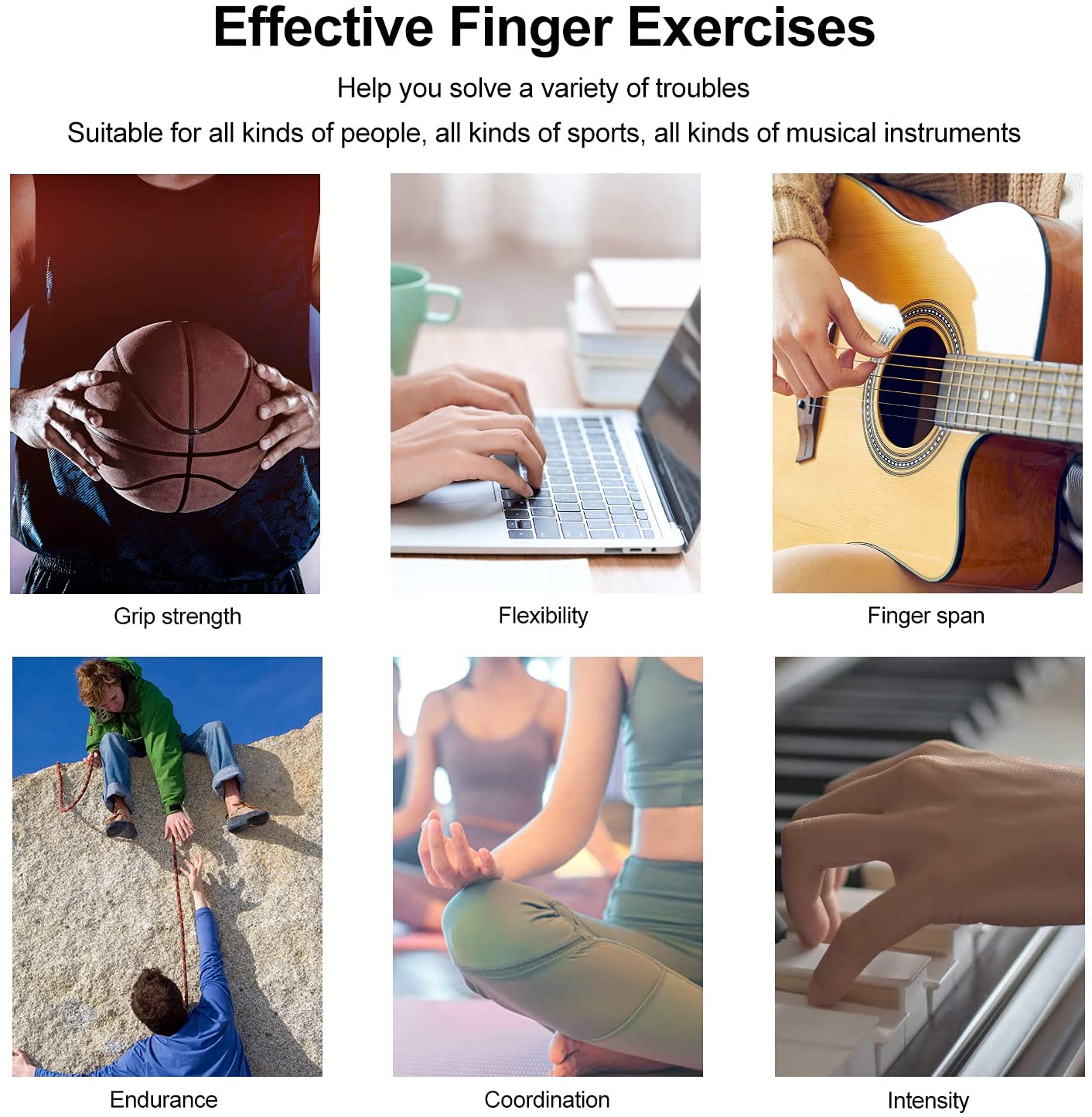 Silicone Grip Finger Exercise