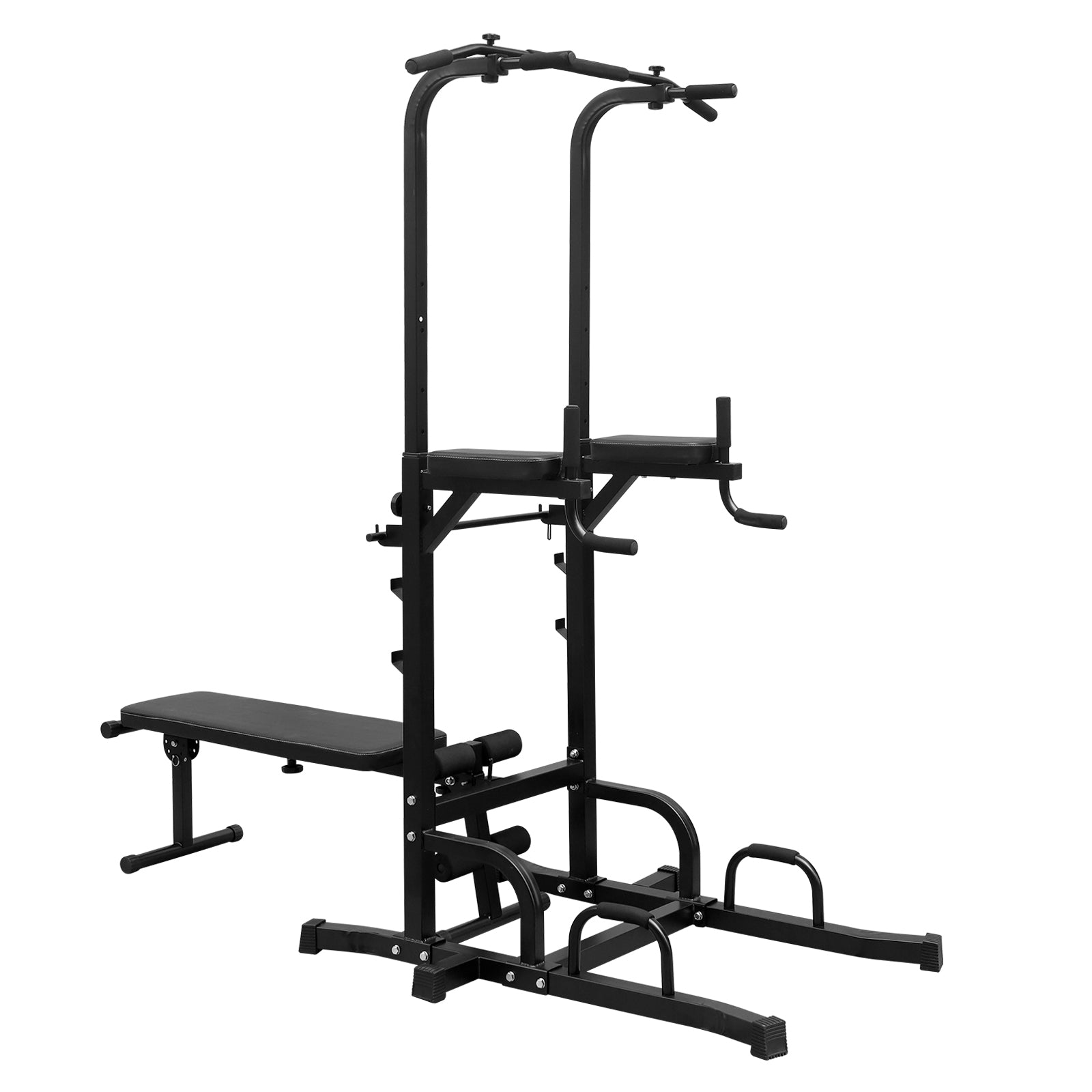 Power Tower With Bench Pull Up Bar Dip Station