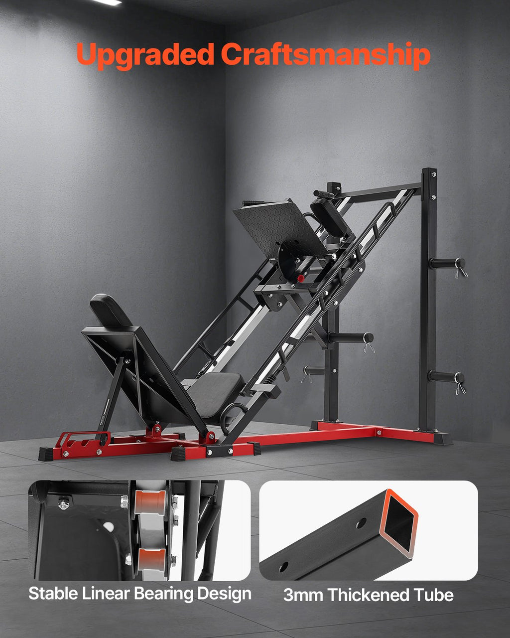 Leg Press Hack Squat Machine, l