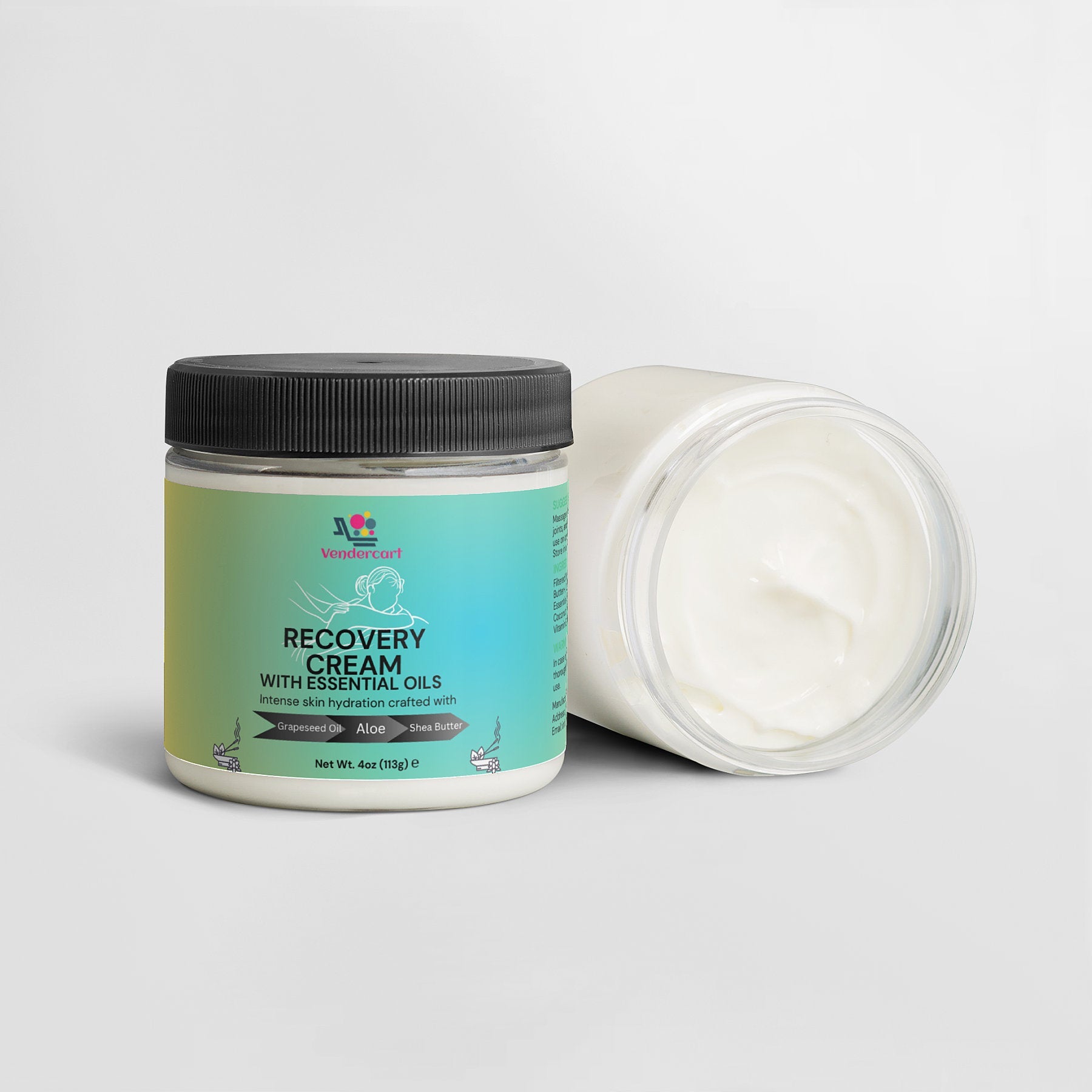 Recovery Cream For Joints, Tendons And Muscles Deep Relief With Hydration Boost