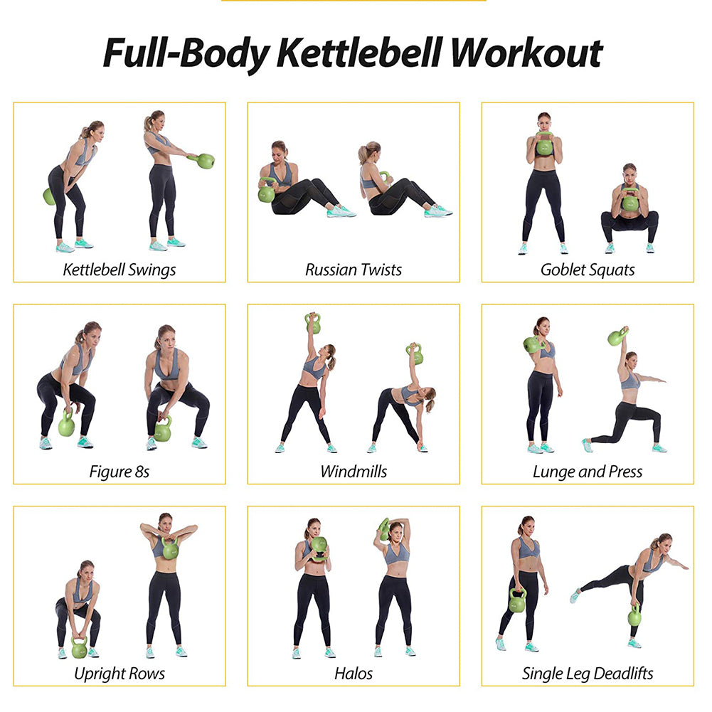 15lbs Kettlebell Set
