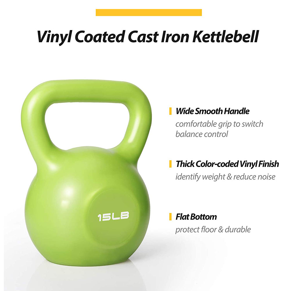 15lbs Kettlebell Set