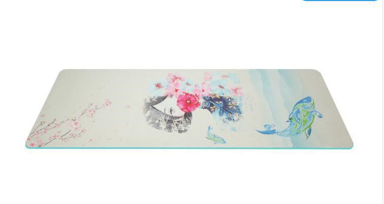 Double Layer Yoga Mat, non slip